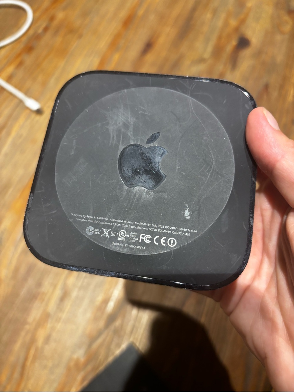 Apple TV (3rd Generation) ) Black Media Streamer